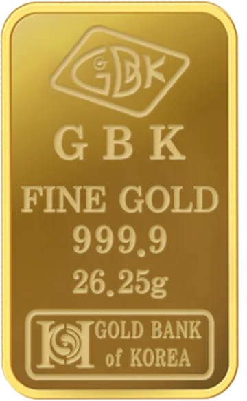 GBK 골드바 26.25g